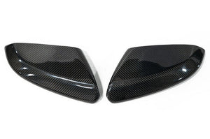 OLM Gloss Carbon Fiber Mirror Covers for Honda Civic Type R FK8 (2017-2021)