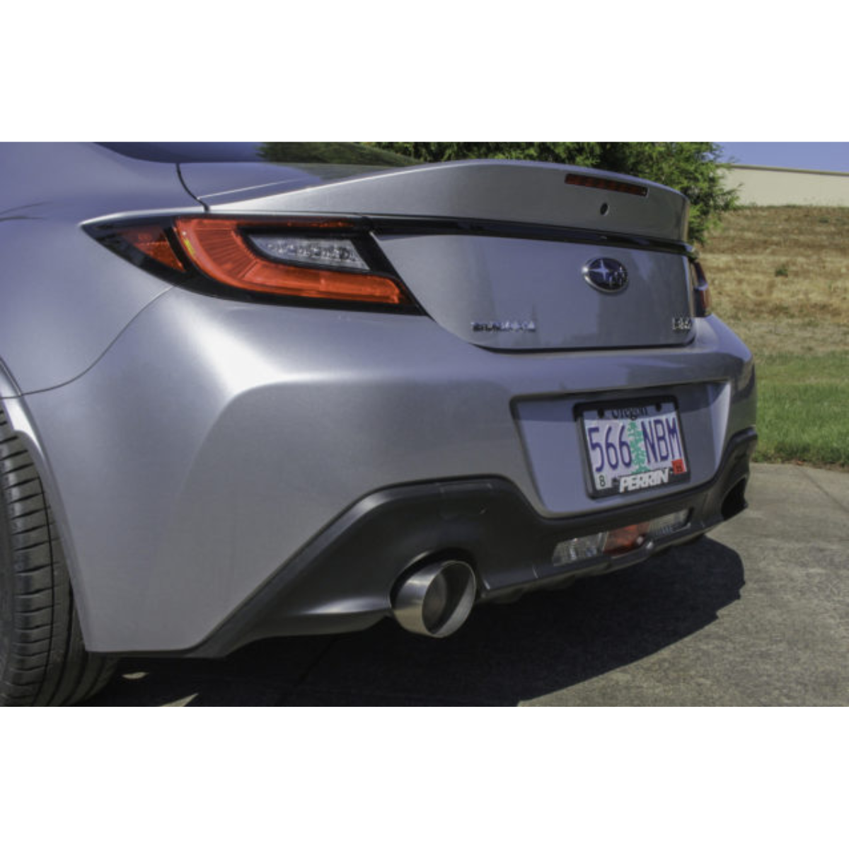 PERRIN GR86 / BRZ Catback Exhaust SS (Single Side Exit w/Helmholtz Chamber)