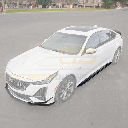 2020-24 Cadillac CT5-V Blackwing Package Style Carbon Front Lip & Side Skirts