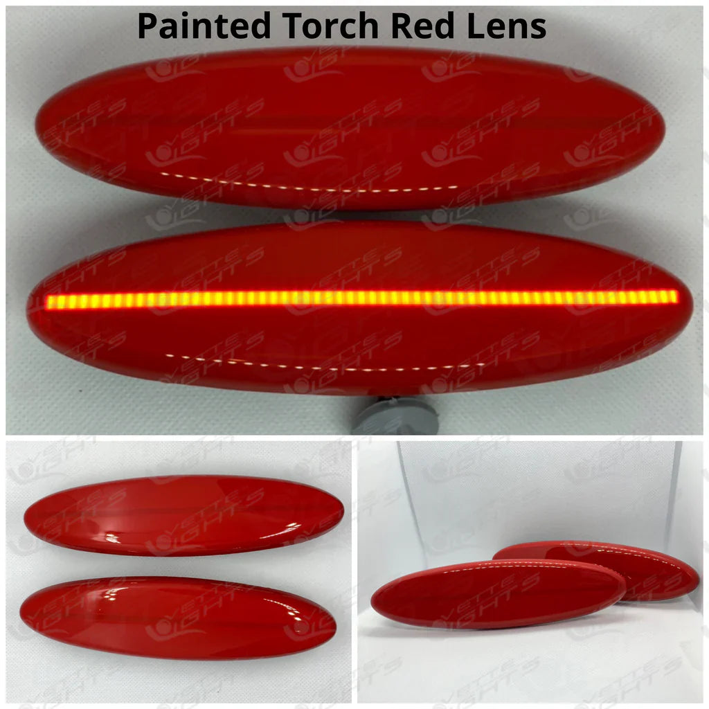 Corvette C5 G3 Laser LED Rear Side Marker Assemblies