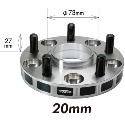 Project Kics GR86 / BRZ 5x100 Wide Tread Spacers - 12x1.25