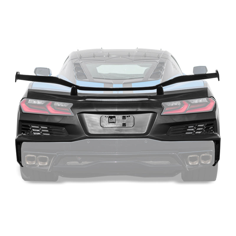 Corvette C8 Stingray Rear Bumper & Spoiler Kit [Z06 Conversion Package]