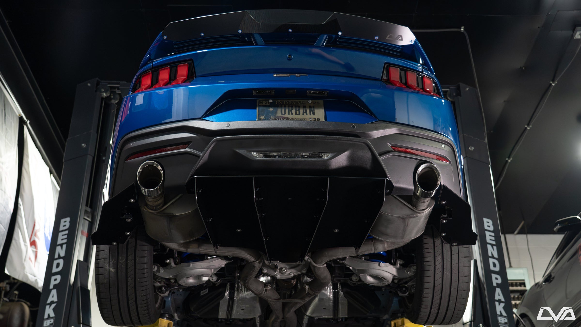 2024-2026 Ford Mustang S650 Rear Diffuser (Chassis Mounted) - LVA