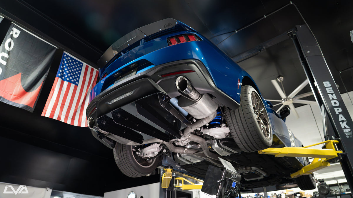 2024-2026 Ford Mustang S650 Rear Diffuser (Chassis Mounted) - LVA — LVA photo 2