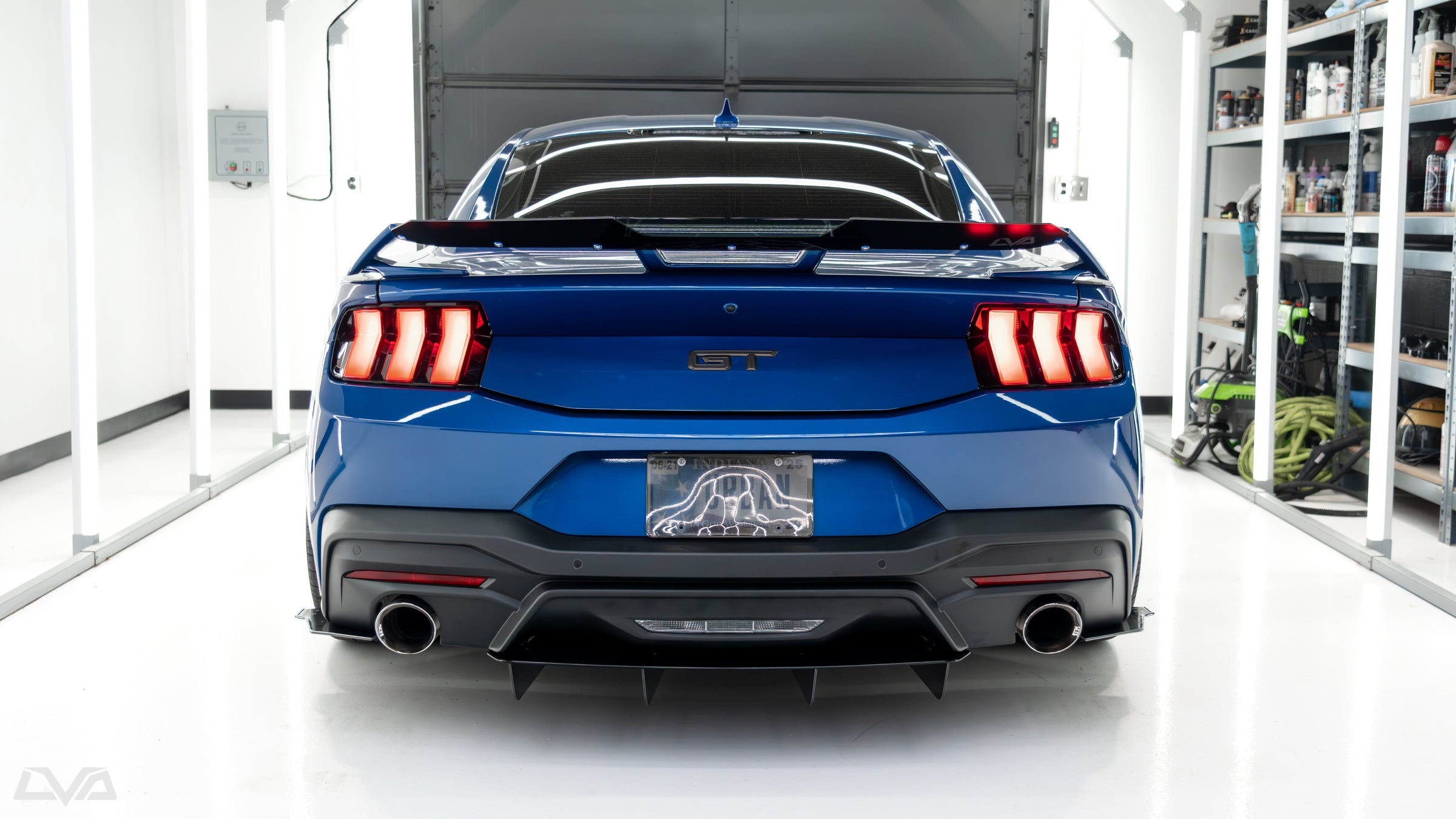 2024-2026 Ford Mustang S650 Rear Diffuser (Chassis Mounted) - LVA