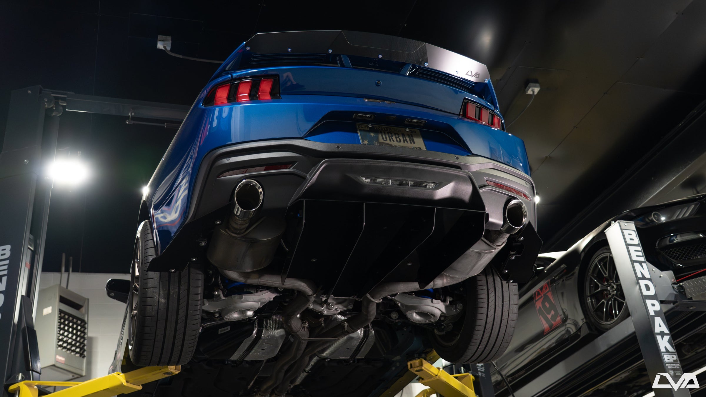 2024-2026 Ford Mustang S650 Rear Diffuser (Chassis Mounted) - LVA