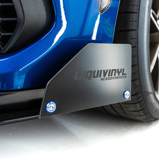 2024-2026 Ford Mustang S650 Splitter Side Fins - LVA