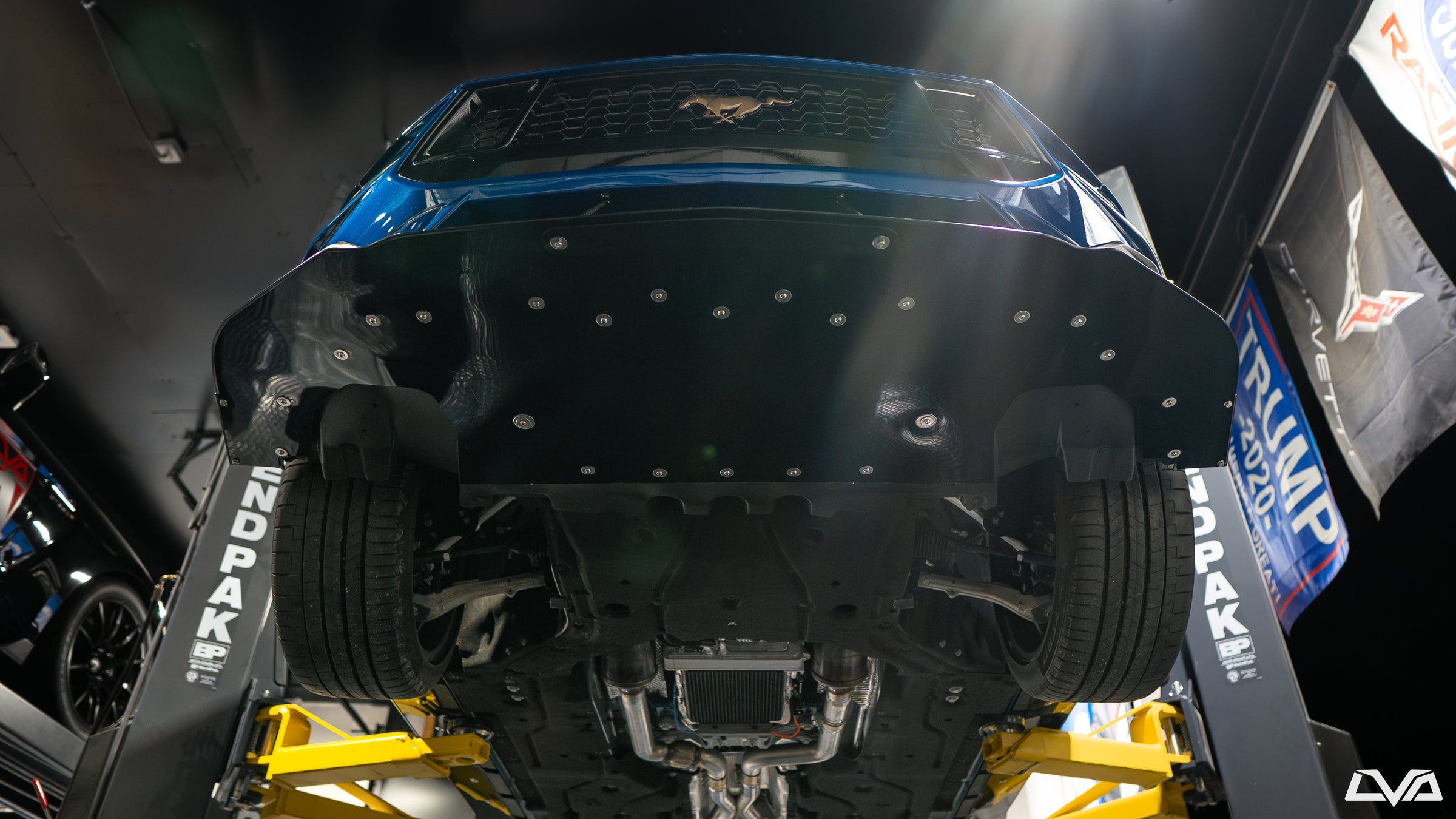 2024-2026 Ford Mustang S650 V.1 Front Splitter - LVA