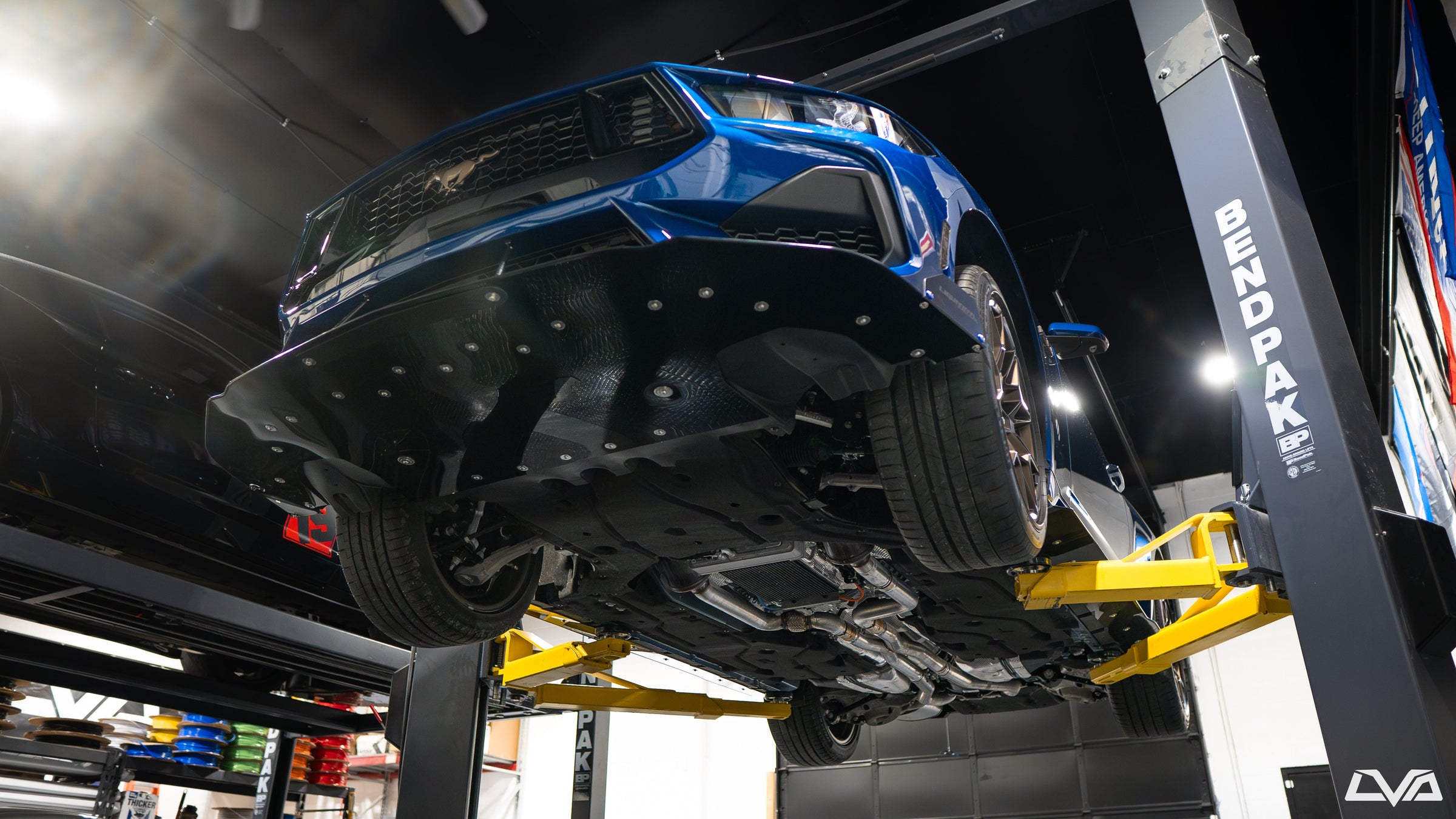 2024-2026 Ford Mustang S650 V.1 Front Splitter - LVA