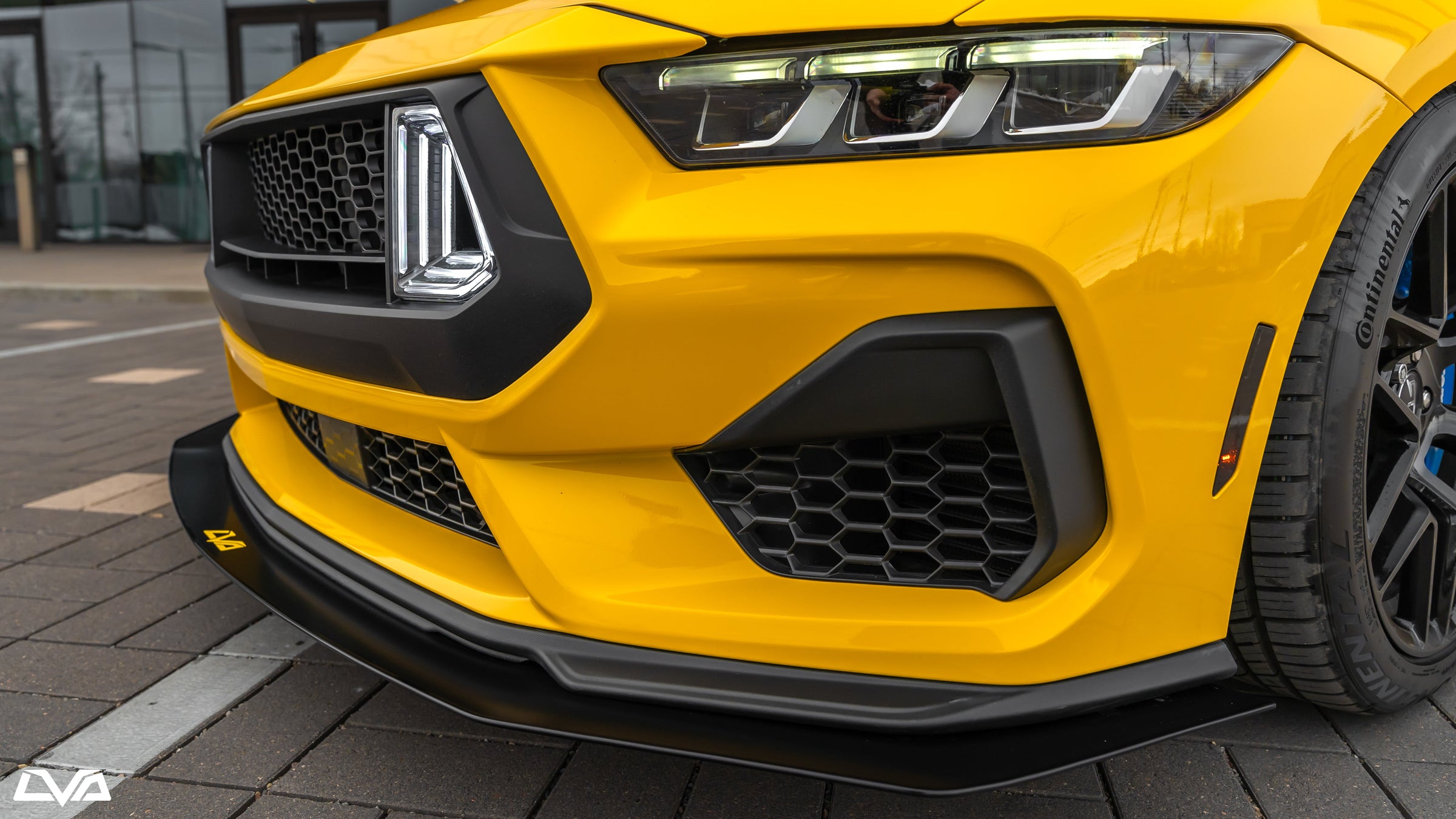 2024-2026 Ford Mustang S650 V.2 Front Splitter - LVA