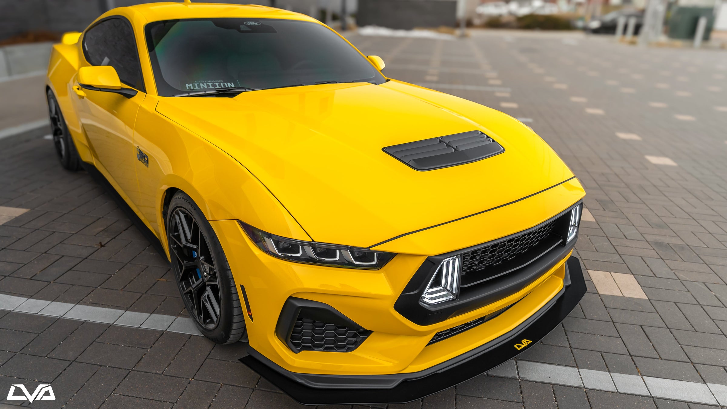 2024-2026 Ford Mustang S650 V.2 Front Splitter - LVA