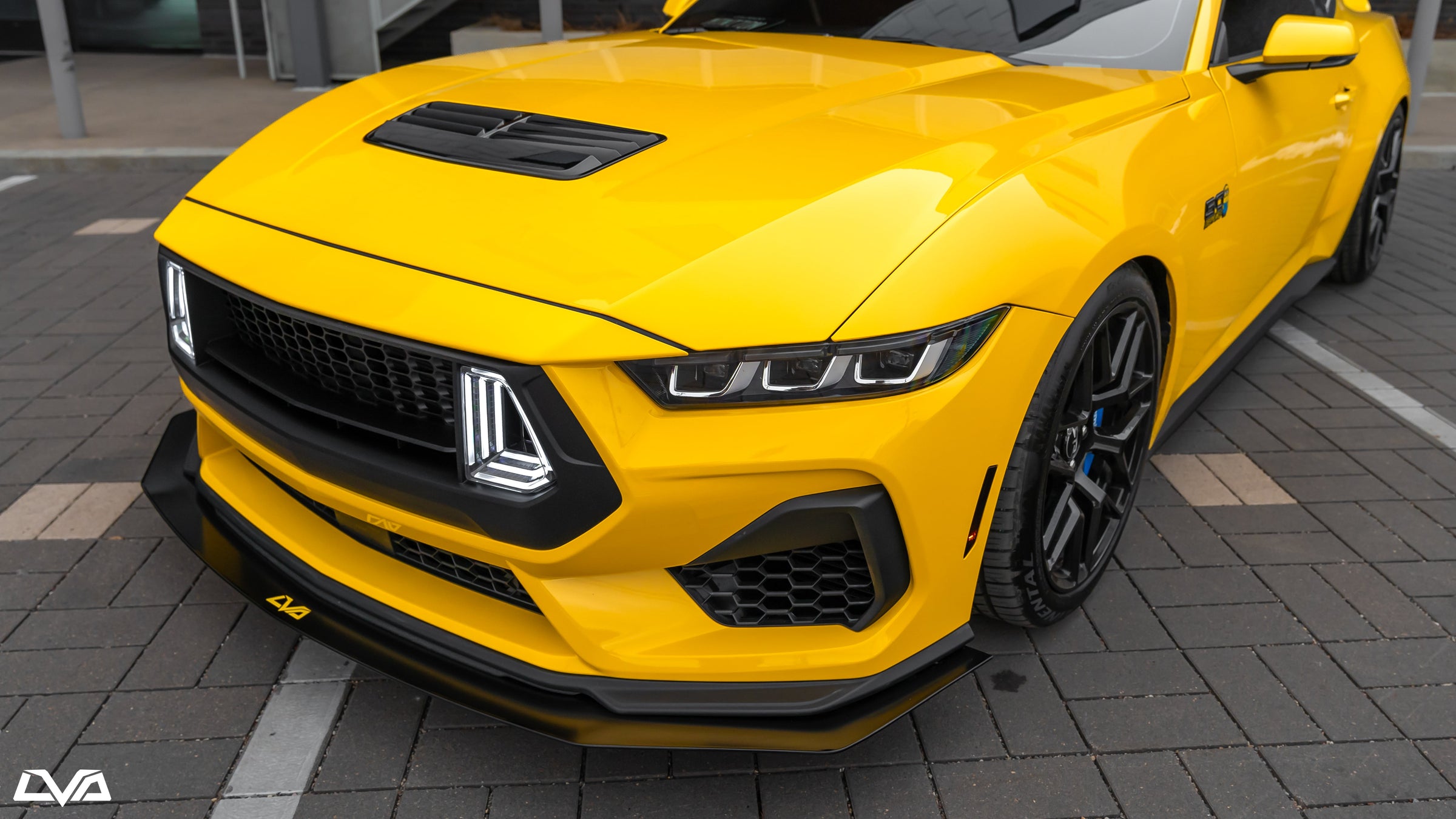 2024-2026 Ford Mustang S650 V.2 Front Splitter - LVA