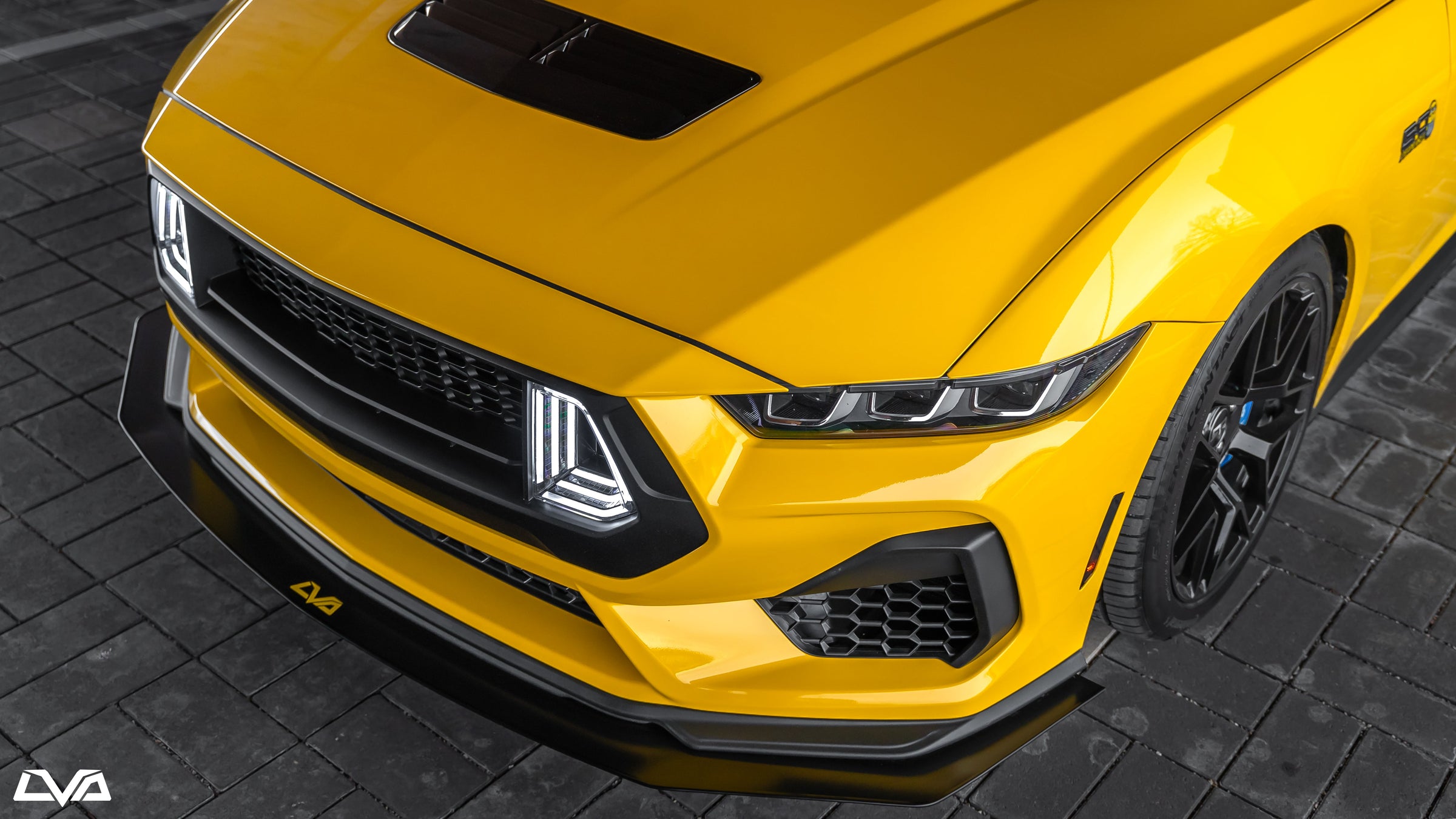 2024-2026 Ford Mustang S650 V.2 Front Splitter - LVA