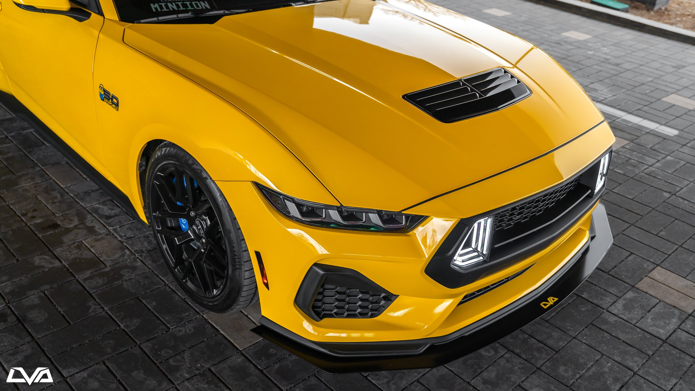 2024-2026 Ford Mustang S650 V.2 Front Splitter - LVA