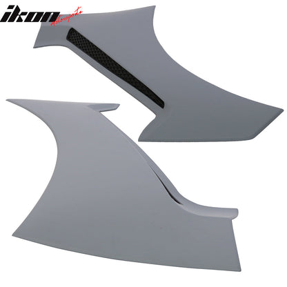 2015-2021 Ford Mustang GT350 Style Unpainted Side Fender Scoops PP