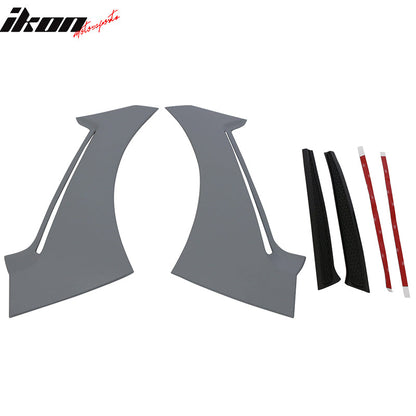 2015-2021 Ford Mustang GT350 Style Unpainted Side Fender Scoops PP