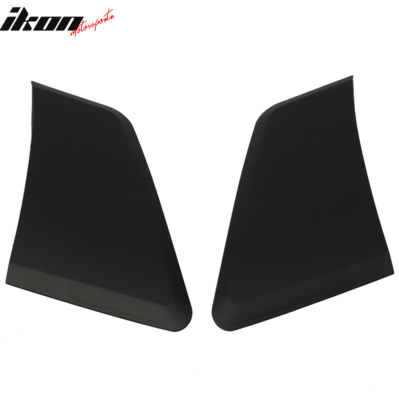 2015-2018 Mustang GT Style Unpainted Rear Side Fender Door Scoops PP