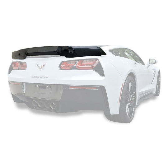 Corvette C7 Stage 3 Rear Spoiler W/ Wickerbill Extension