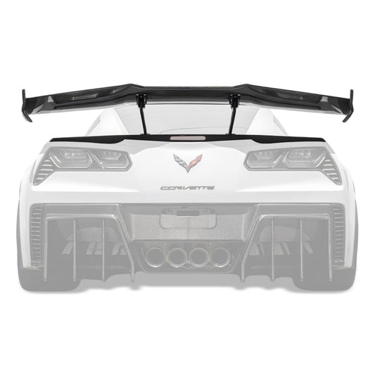 Corvette C7 ZR1 ZTK Conversion Extended Rear Spoiler High Wing