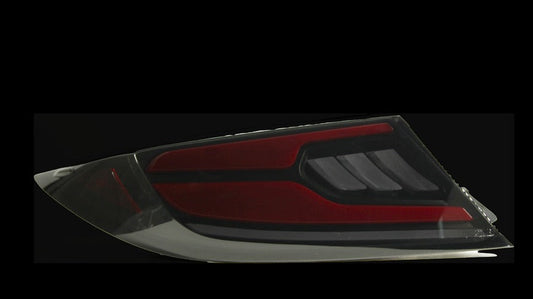 OLM Raiden LED Taillights (Smoke Lens/Red Bar) - 2022-2026 Toyota GR86 / Subaru BRZ