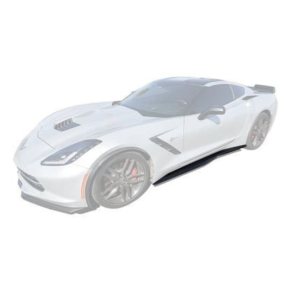 Corvette C7 Stingray / Z51 Side Skirts Rocker Panels