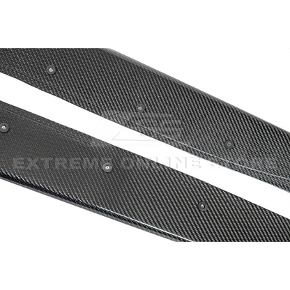 2014-20 BMW F80 M3 Extended Carbon Fiber Side Skirts Rocker Panels