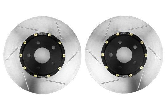 Stoptech Aerorotor 320x25 Pair Slotted Front - 2013-2018 Ford Focus ST