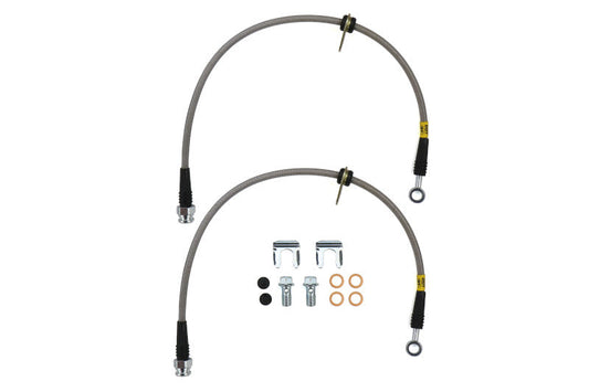 Stoptech Stainless Steel Brake Lines Front - 2005-2009 Subaru Legacy GT
