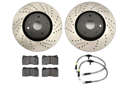 Stoptech Sport Kit Front Brake Upgrade - 2005-2007 Subaru STI