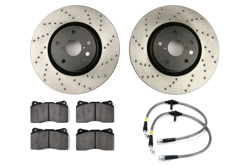 Stoptech Sport Kit Front Brake Upgrade - 2005-2007 Subaru STI