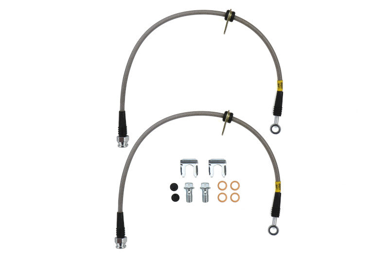 Stoptech Sport Kit Drilled Front - 2005-2009 Subaru Legacy GT (including Spec B)