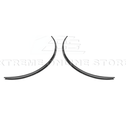 2024+ Ford Mustang DRY CARBON FIBER Fender Flares & Mud Flap