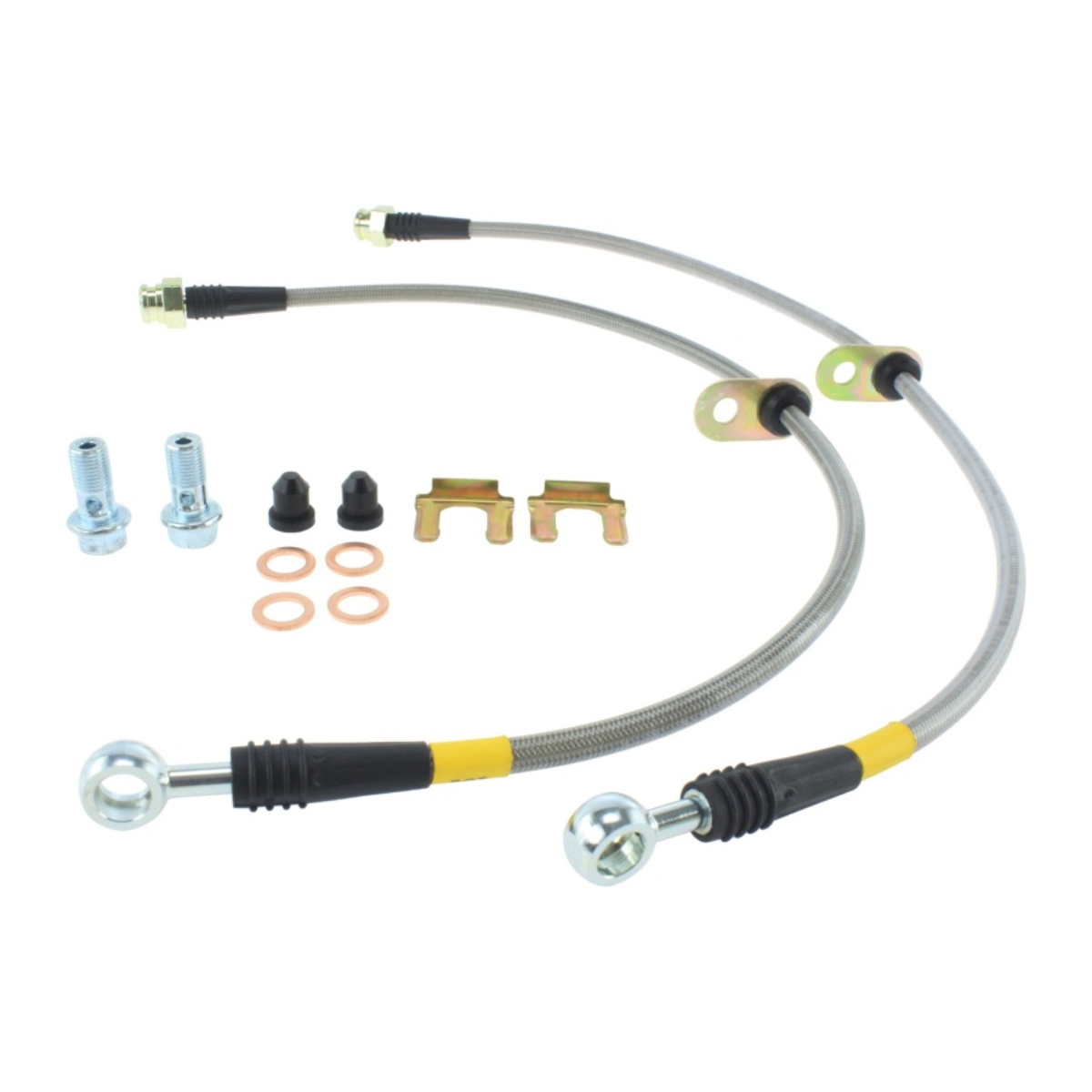 StopTech GR86 / BRZ Stainless Steel Brake Lines - Rear