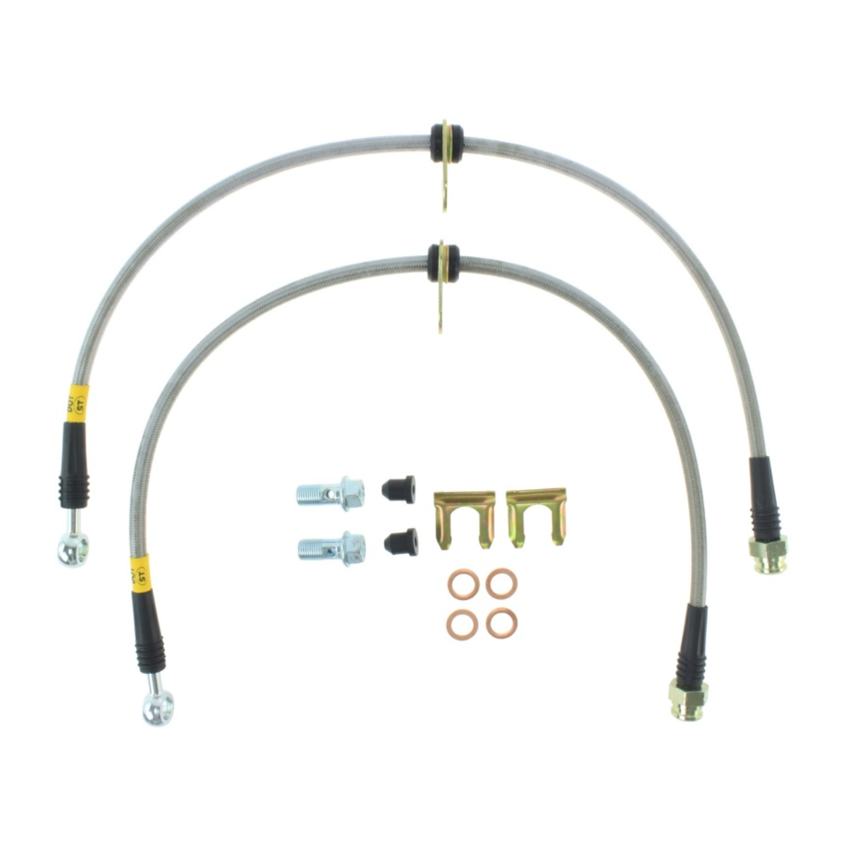 StopTech GR86 / BRZ Stainless Steel Brake Lines - Rear