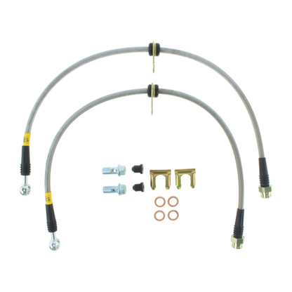 StopTech GR86 / BRZ Stainless Steel Brake Lines - Rear