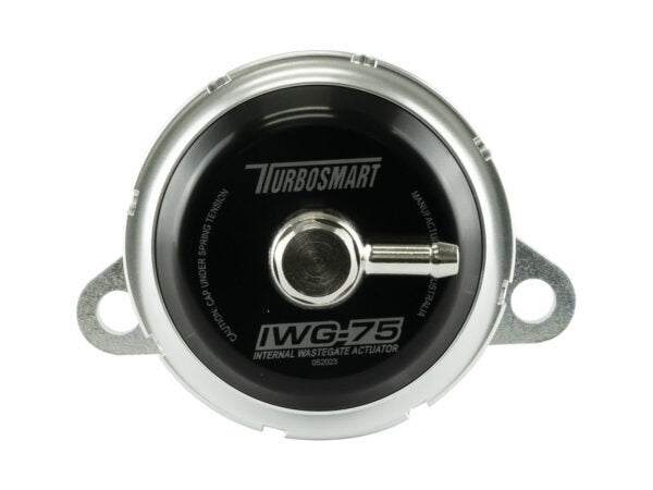 TurboSmart IWG75 Wastegate Actuator Suit 24 PSI - Black - 2008-2015 Mitsubishi EVO 10