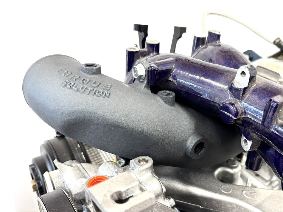 Torque Solution Cast Aluminum HD Hard Turbo Inlet (84mm / 3.3" FP Turbo Inlet) - 2002-2007 Subaru WRX / 2004-2021 STI