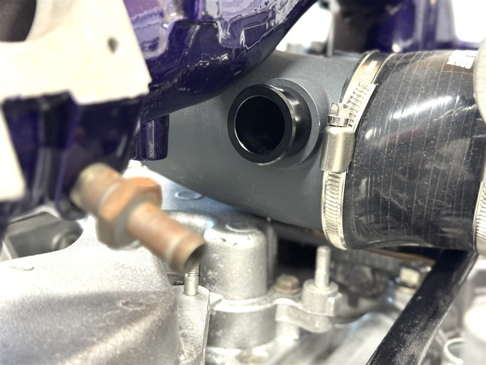 Torque Solution Cast Aluminum HD Hard Turbo Inlet (84mm / 3.3" FP Turbo Inlet) - 2002-2007 Subaru WRX / 2004-2021 STI
