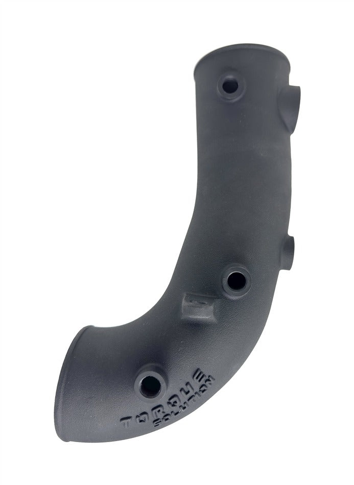 Torque Solution Cast Aluminum HD Hard Turbo Inlet (84mm / 3.3" FP Turbo Inlet) - 2002-2007 Subaru WRX / 2004-2021 STI