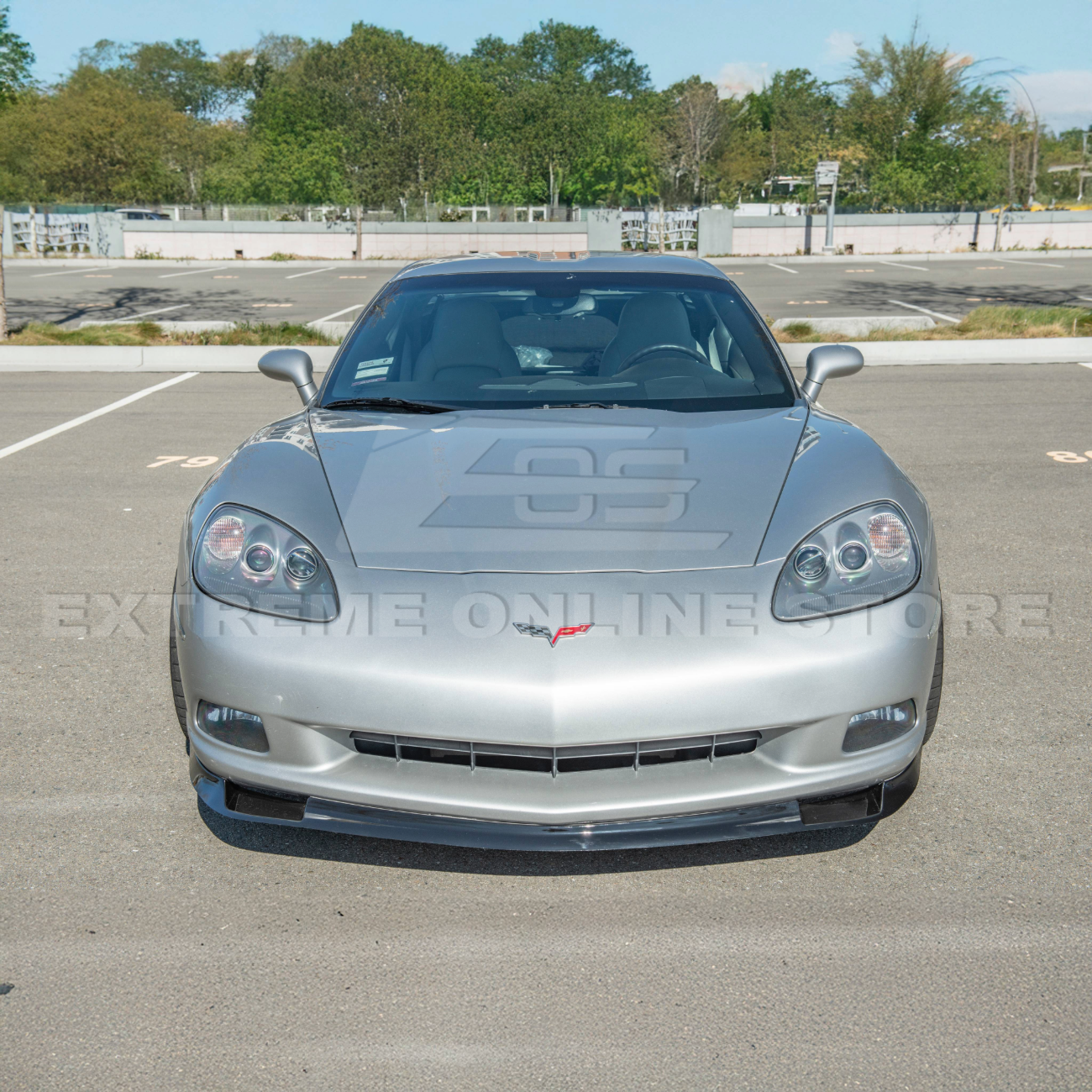 Corvette C6 Base Model ZR1 Conversion Front Splitter Lip