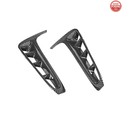 Chevrolet Corvette C8 Z06 DRY CARBON FIBER Rear Side Vent Cover