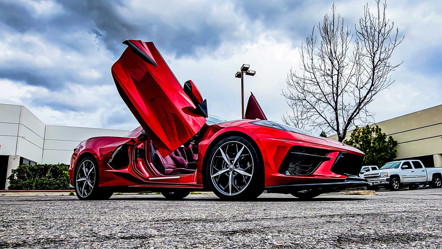 Chevrolet Corvette C8 Vertical Lambo Door
