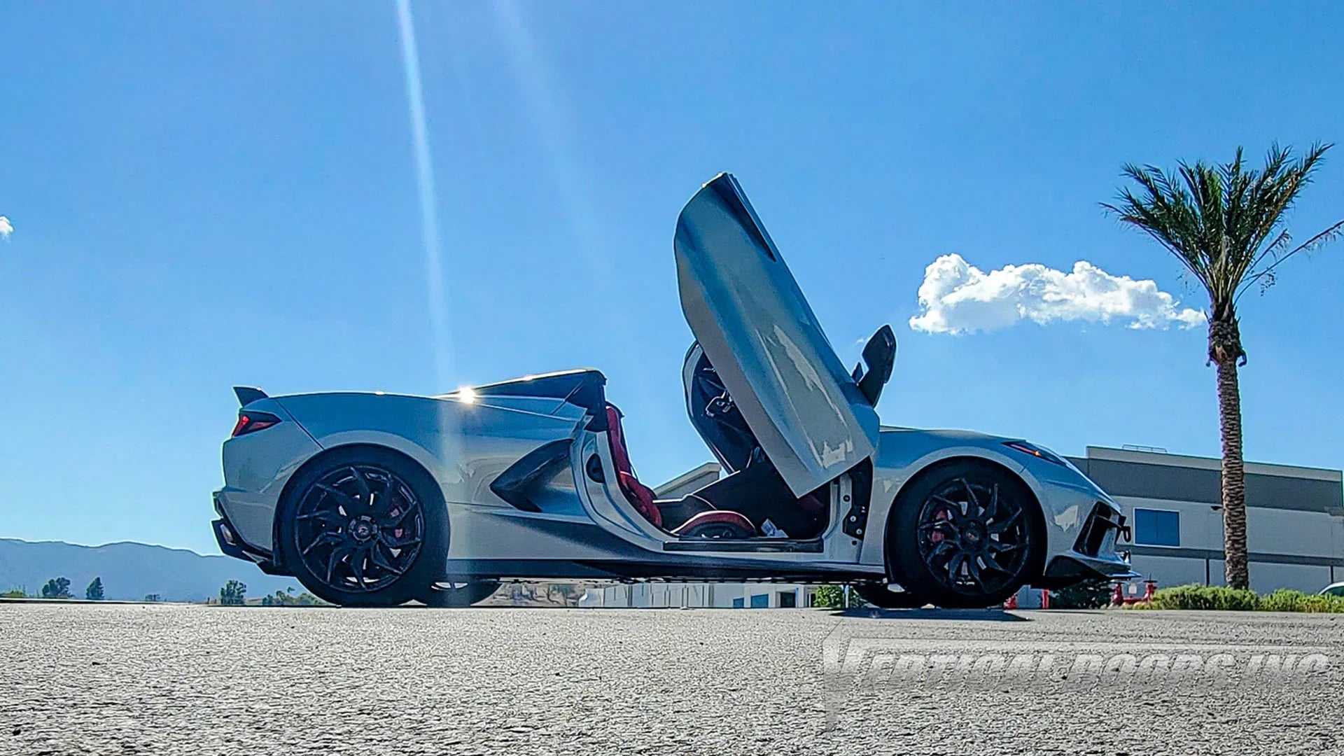Chevrolet Corvette C8 Vertical Lambo Door