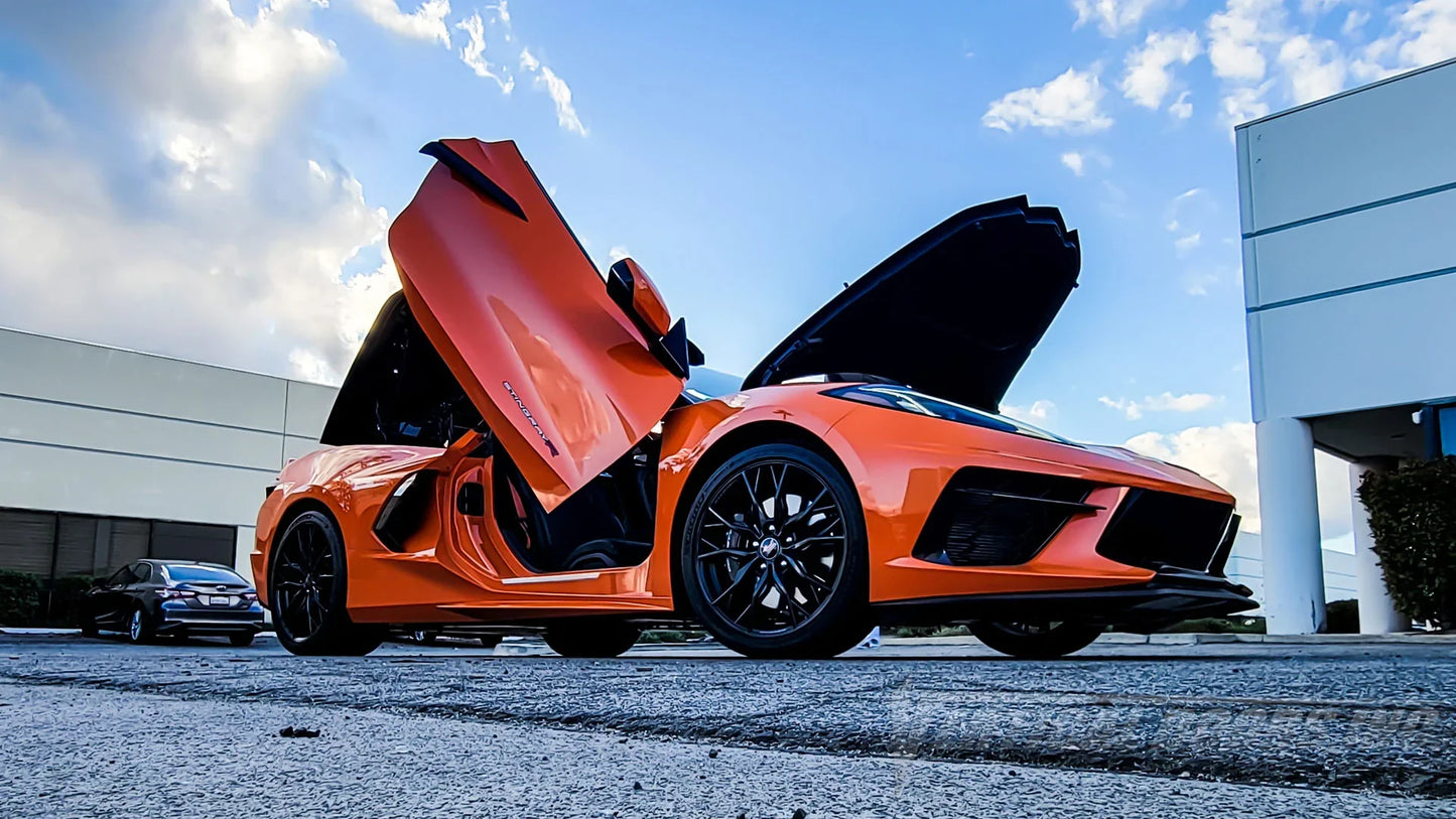 Chevrolet Corvette C8 Vertical Lambo Door