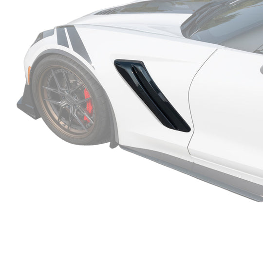 Corvette C7 ZR1 Conversion Side Fender Vents