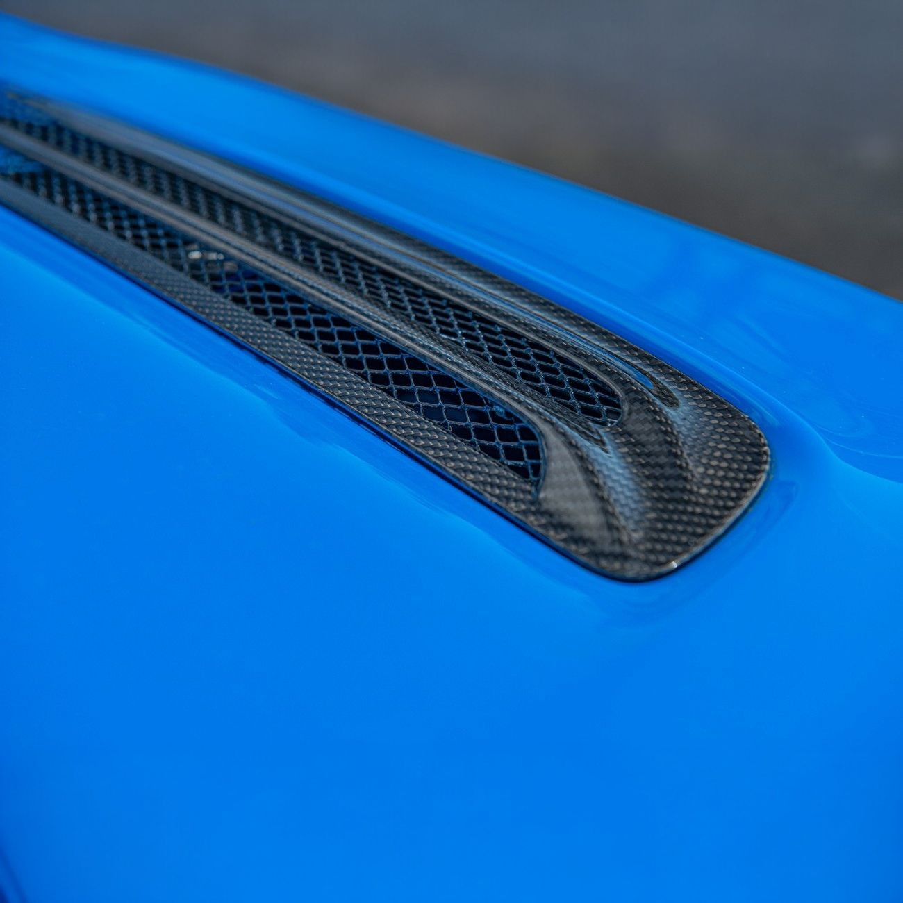 EOS 2023-Up Honda Civic Type R Carbon Fiber JDM Factory Style Front Hood Vent Cover