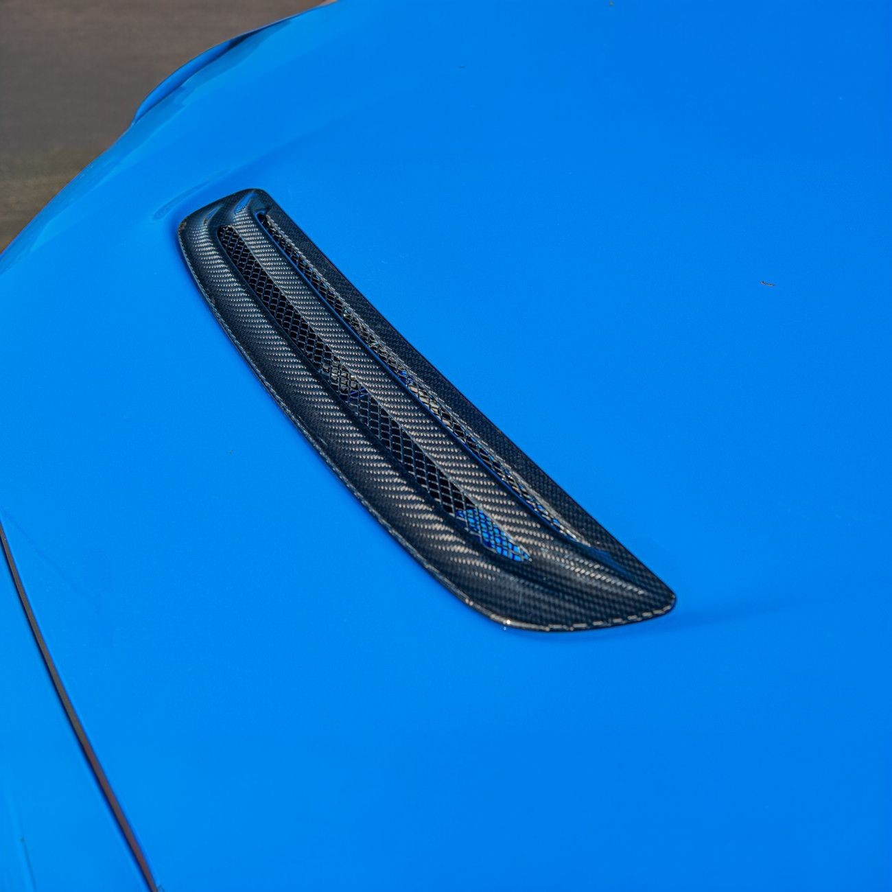 EOS 2023-Up Honda FL5 Civic Type R Carbon Fiber JDM Factory Style Front Hood Vent Cover