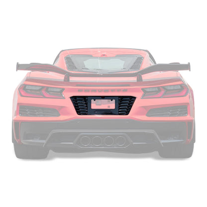 Corvette C8 Z06 License Plate Backing