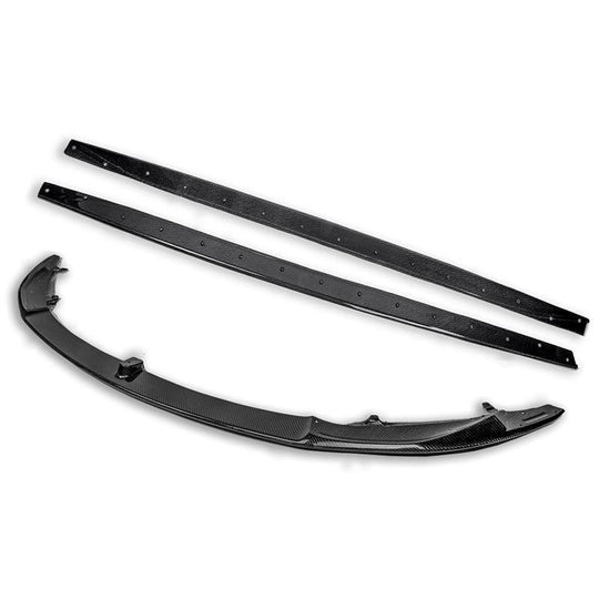 2014-20 BMW F80 M3 Carbon Fiber Front Splitter & Side Skirts