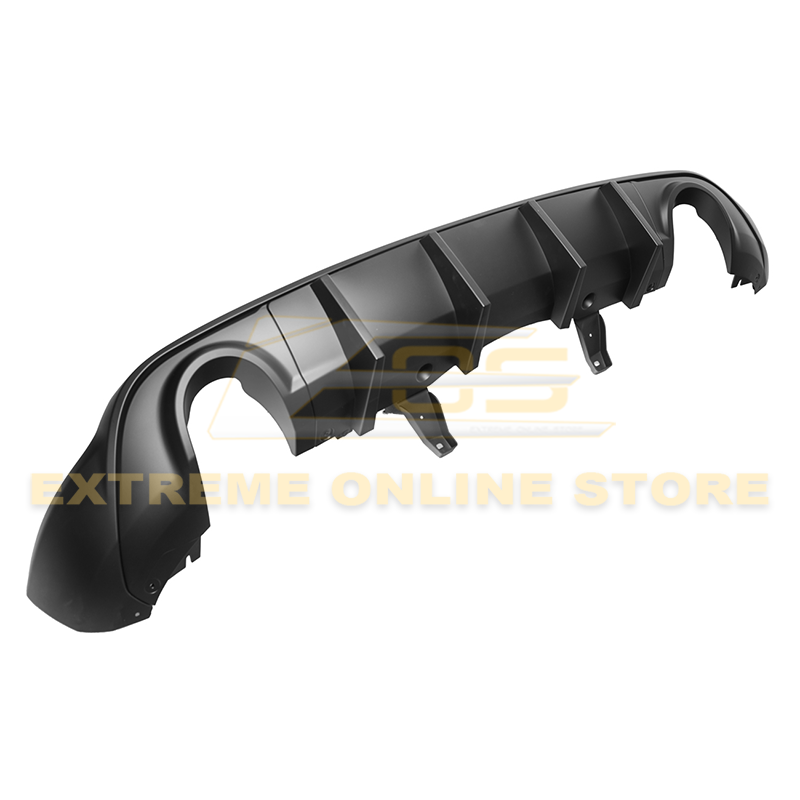 2014-Up Dodge Durango Rear Bumper Dual Tips Diffuser